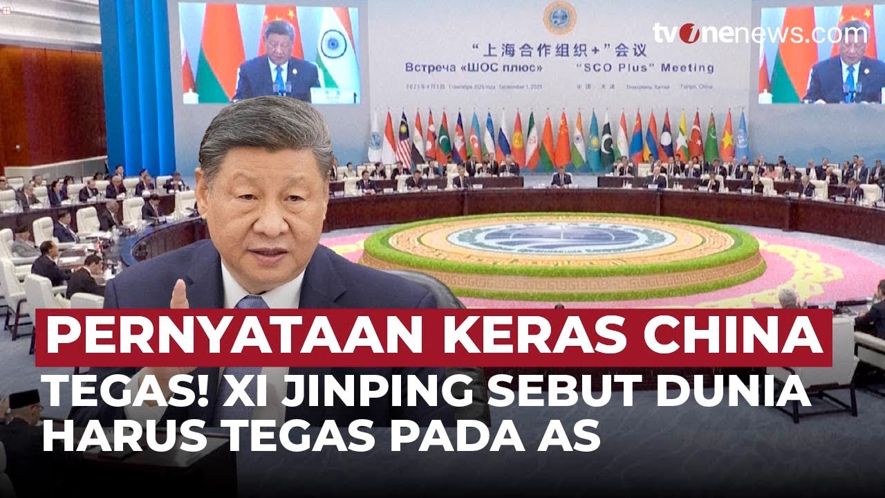 Xi Jinping Keras ke Trump Sebut Dunia Harus Tegas pada AS | OneNews Update