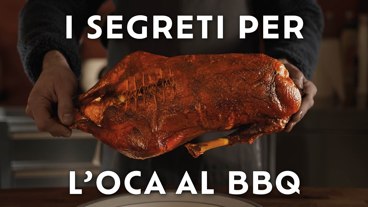 OCA RIPIENA AL BBQ - Spieghiamo tutti i passaggi