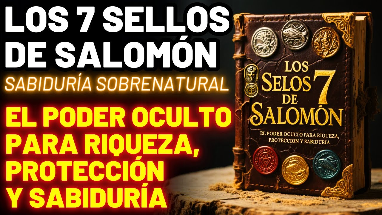 LOS 7 SELLOS DE SALOMÓN: EL PODER OCULTO PARA RIQUEZA, PROTECCIÓN Y SABIDURÍA
