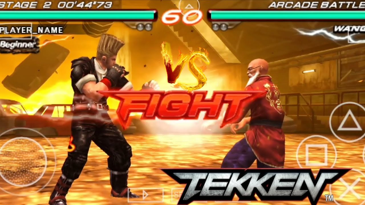 Tekken 6 : Paul vs wang fight tekken 6 ppsspp gameplay ! Tekken video 