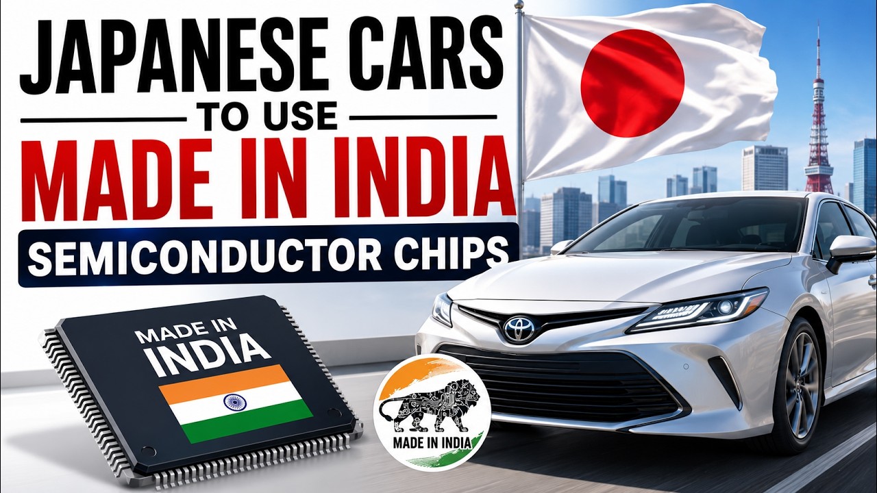 Japanese Cars To Run On Made In India Semiconductor Chips जापानी गाड़ियां भारतीय चिप इस्तेमाल करेंगी