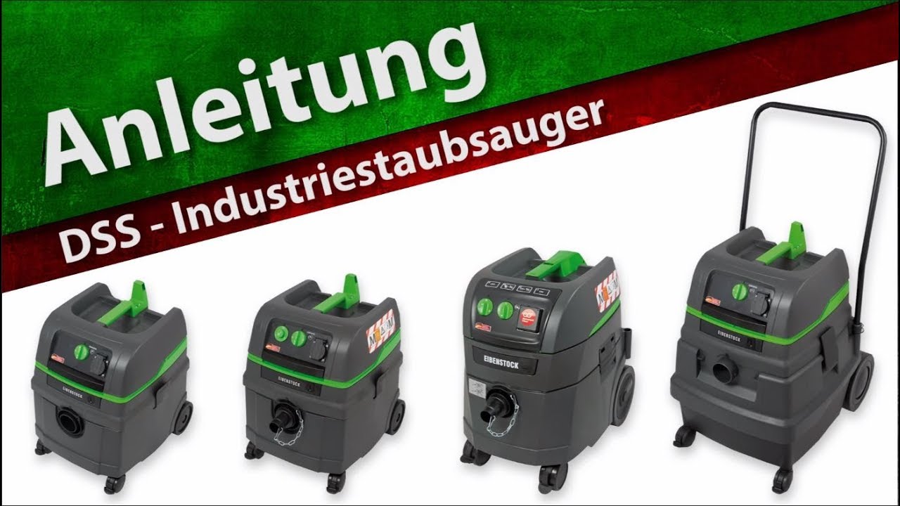 ANLEITUNG: DSS - Industriestaubsauger
