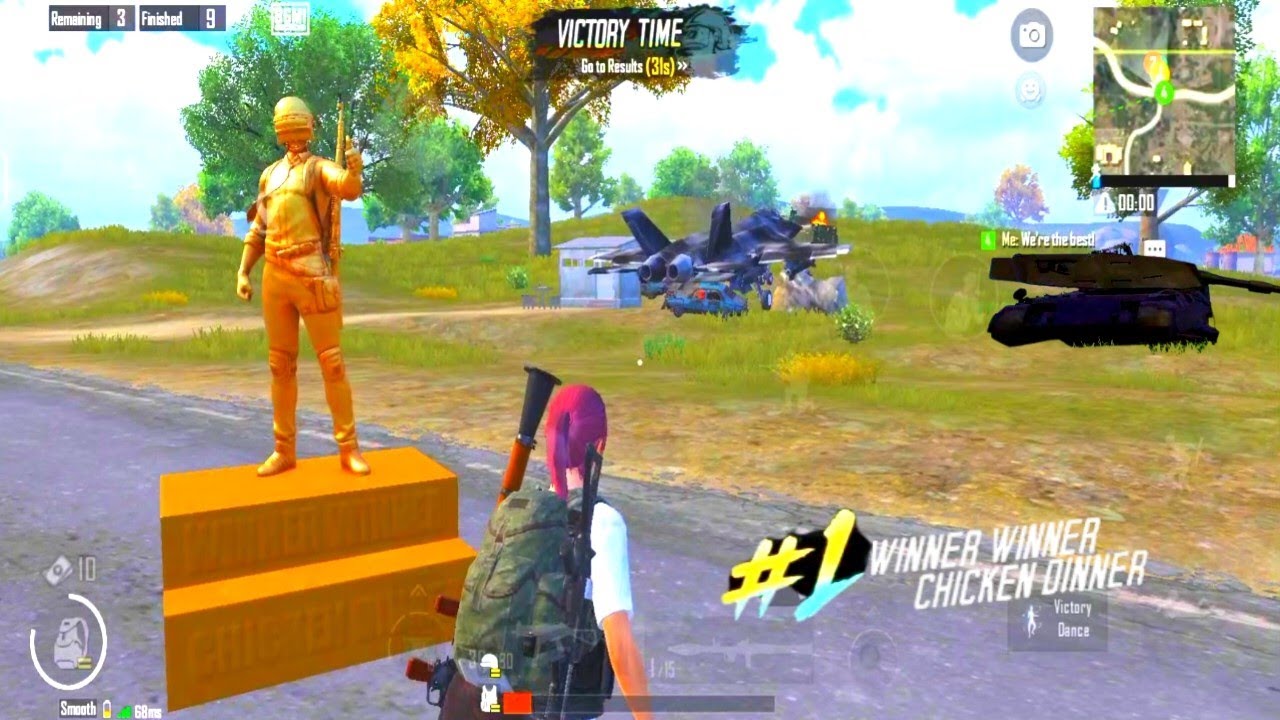 Fighter jet attack BGMI PUBG, fighter jet Tank location Pay load