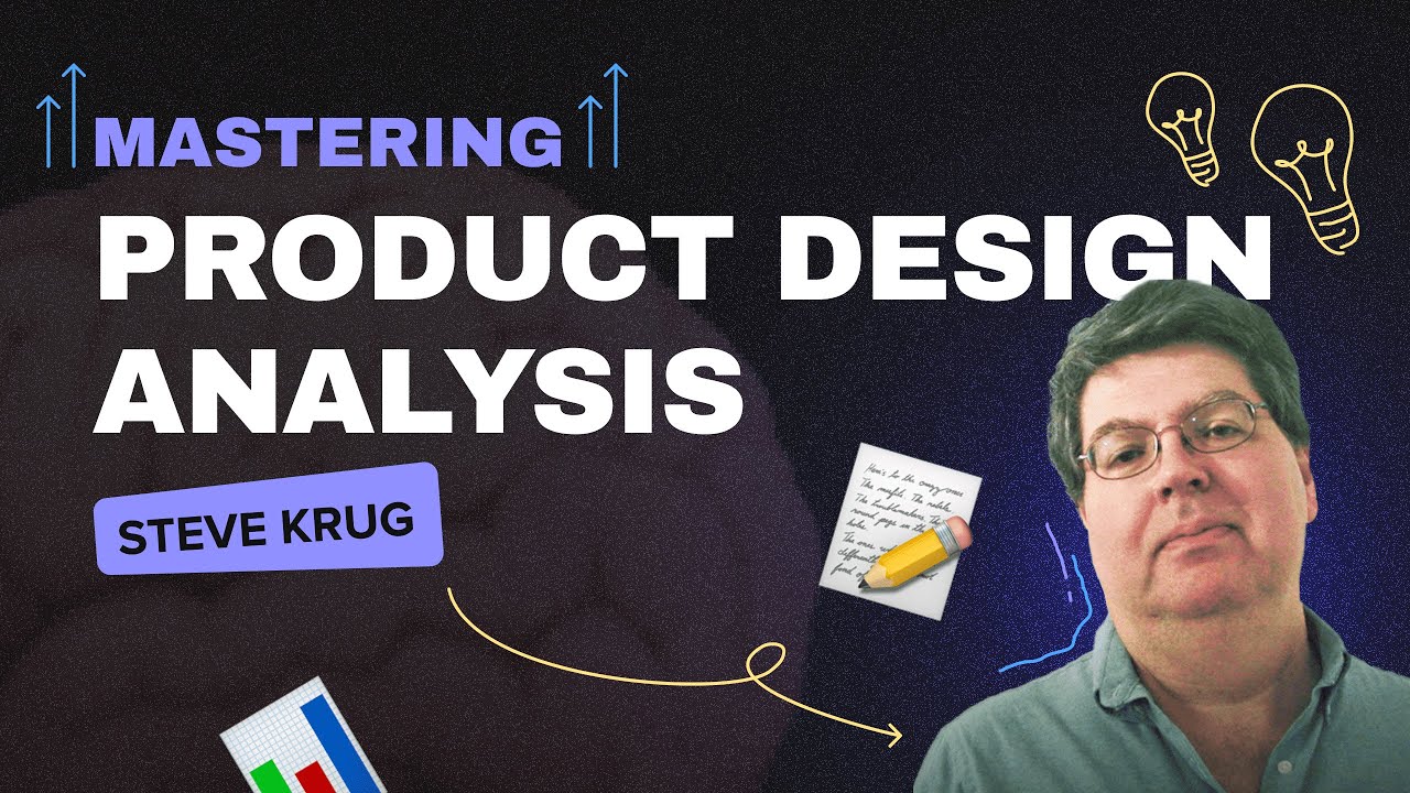 Product Design со Стивом Кругом: как правильно анализировать дизайн продукта и вносить правильные изменения