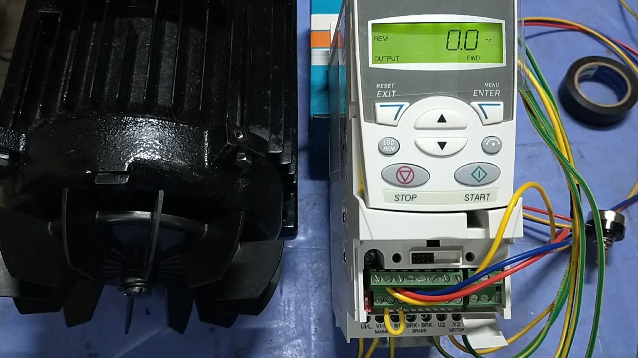Cài Đặt Các Thông Số Cơ Bản Cho Biến Tần ABB ACS355