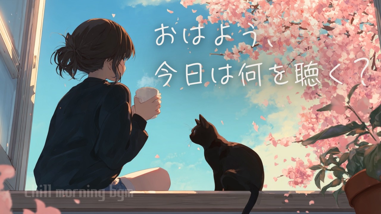 Spring Morning Cafe ☕ Relaxing Chillhop Music | おはよう、今日は何を聴く？