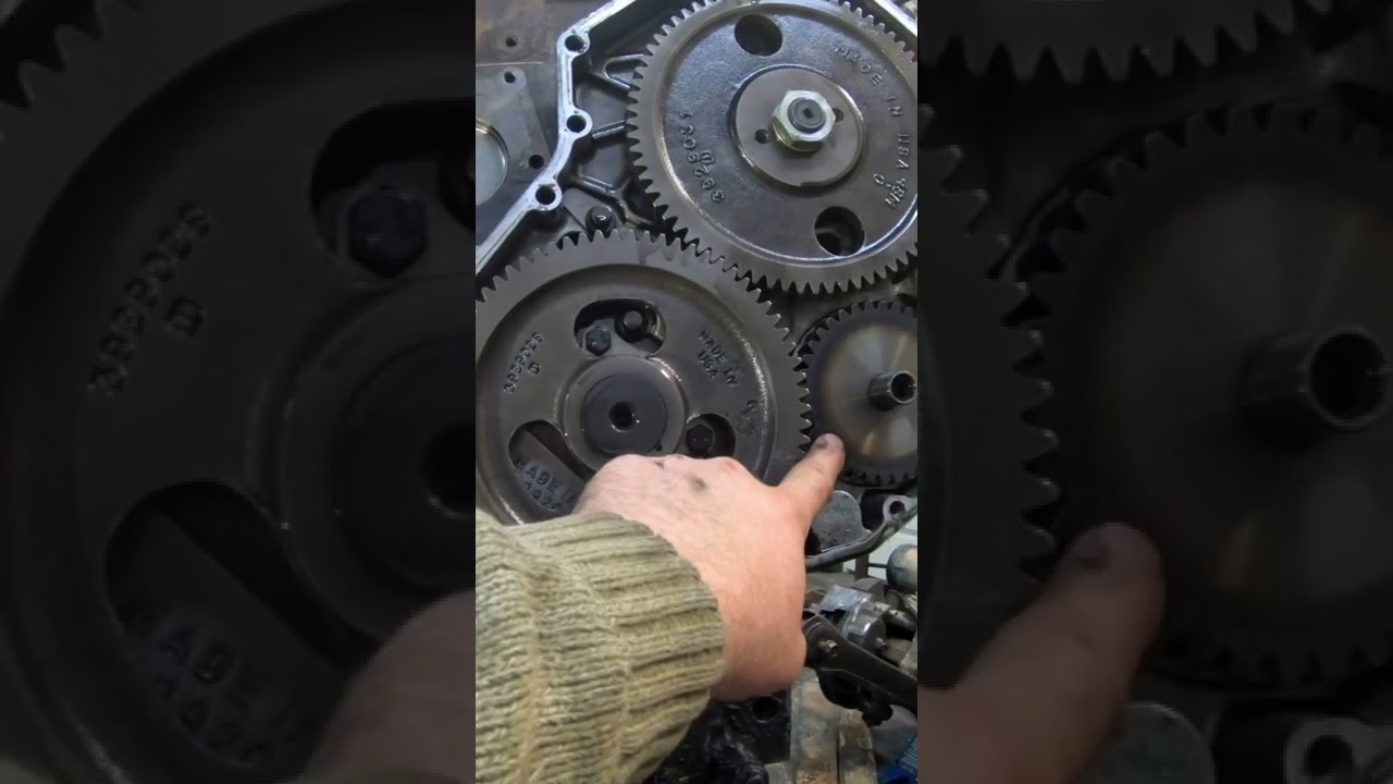 Timing Gears! #12valve #cummins #diesel