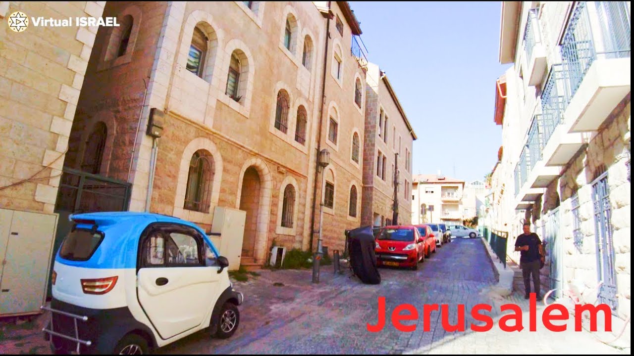 JERUSALEM City Walk [4K] - Nahalat Ahim, October 2021
