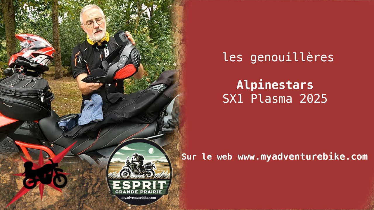 Genouillères Alpinestars SX-1 PLASMA