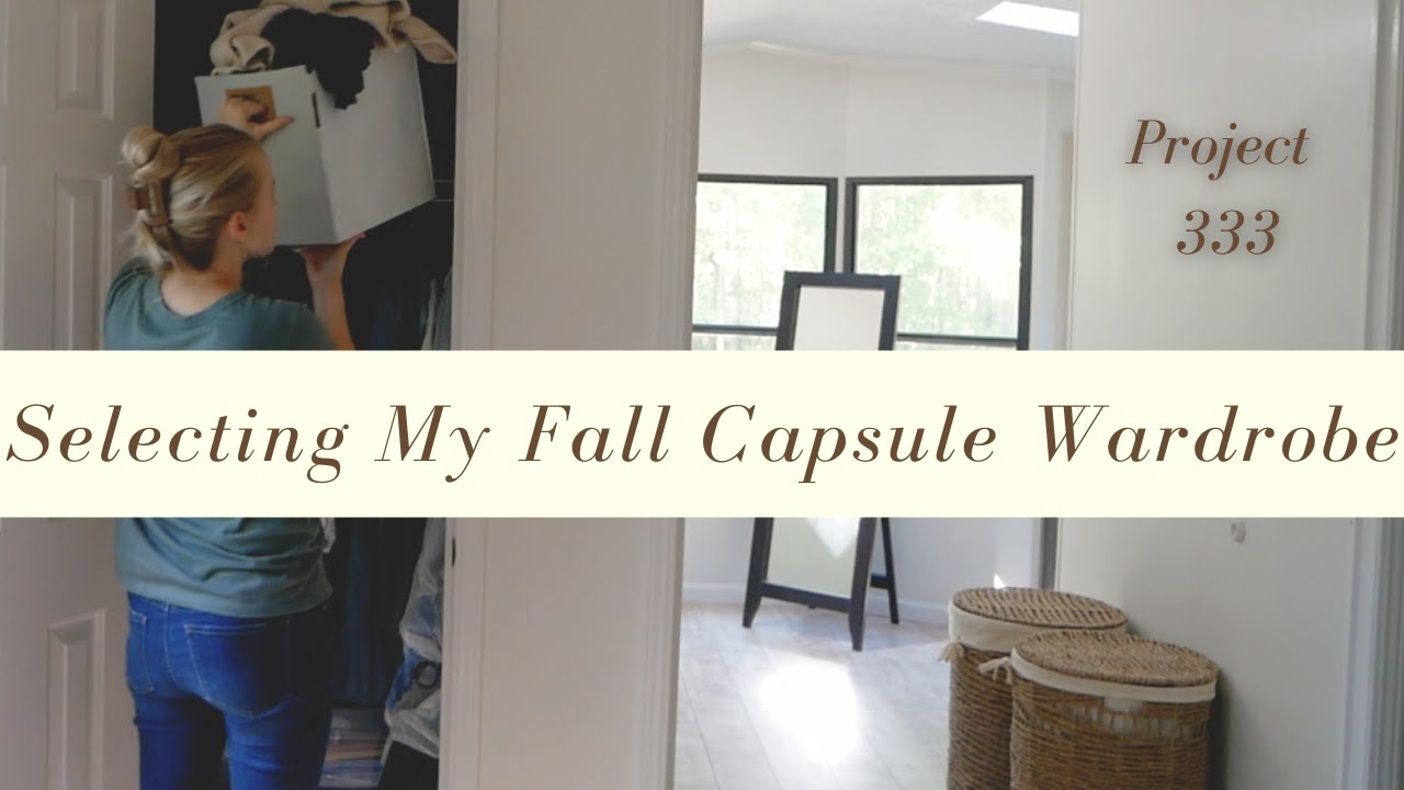 33 Piece AUTUMN 🍂 Capsule Wardrobe : Part One of Two