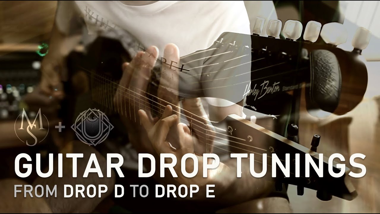 Guitar Drop Tunings - From Drop D to Drop E comparison (feat. 