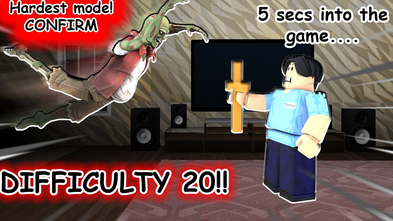 LEVEL DIFFICULTY 20! (NEW HARDCORE MODE) | Phasmophobia Paranormica | Roblox