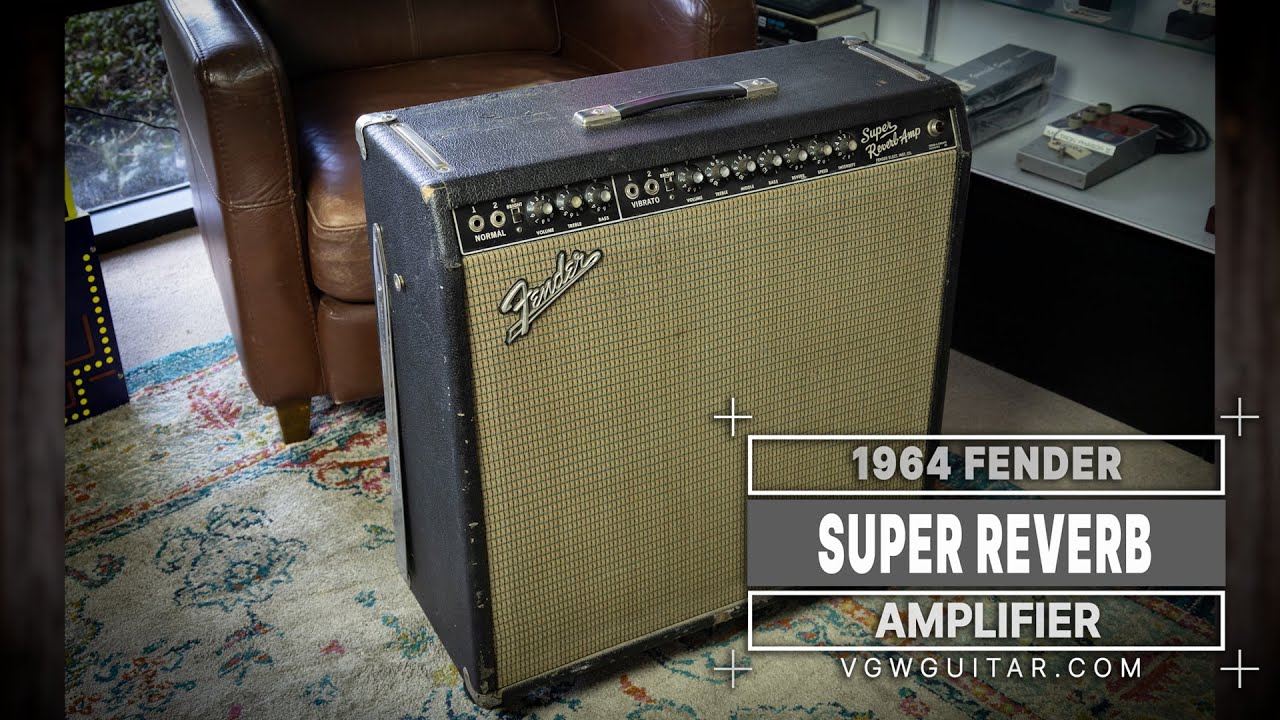 1964 Fender Super Reverb Amplifier - VGW