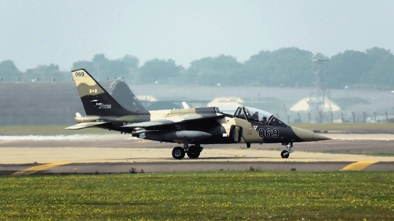 Top Aces Dassault Alpha Jets in Action at RAF Lakenheath