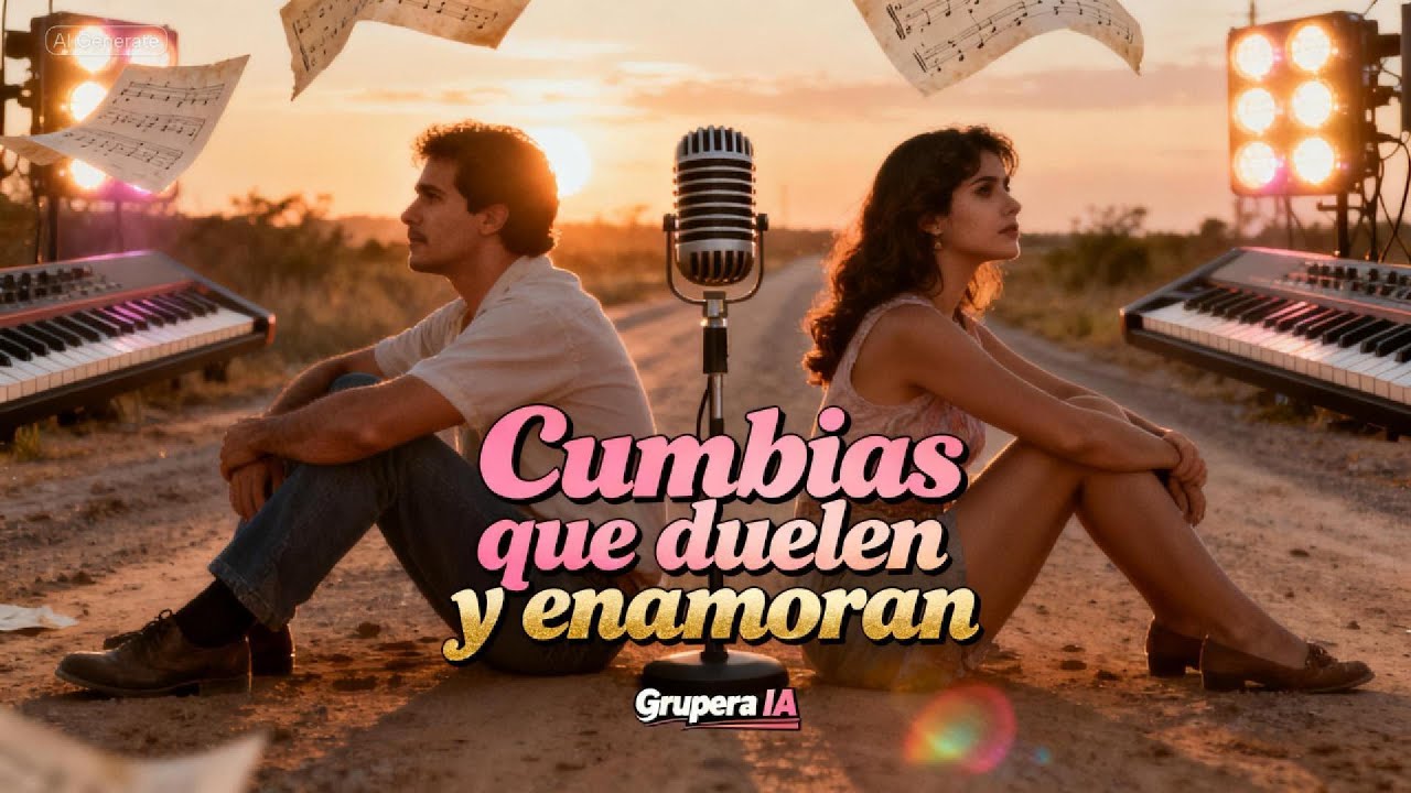 Cumbias Gruperas que te Llegan al Corazón -El Amor que me Cambió, No Regreses, Aquí Sigo Abajo y más