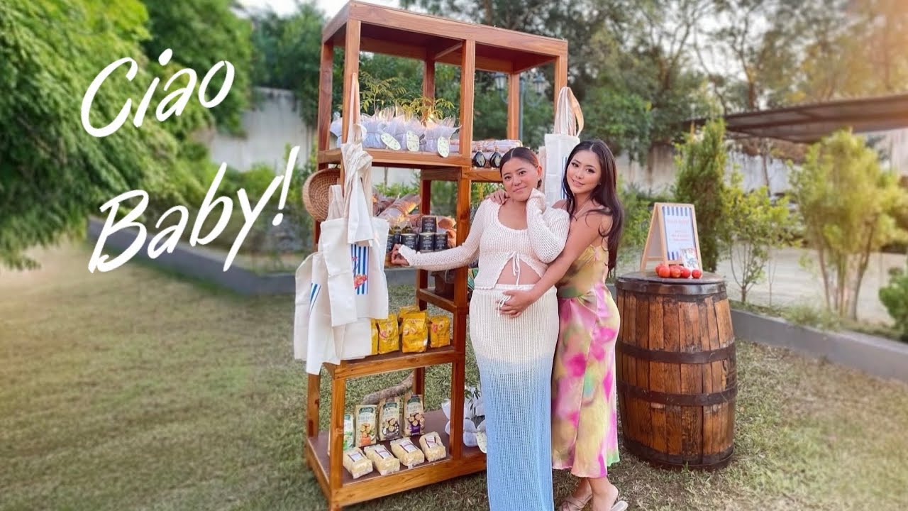 Вечеринка по случаю рождения ребенка от Бекки и Сосо #CIAOBABY