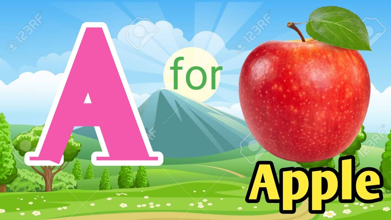 ABCD Video | ABCD Learning | ABCD Letters A to Z | A for Apple B for Ball C for Cat in English
