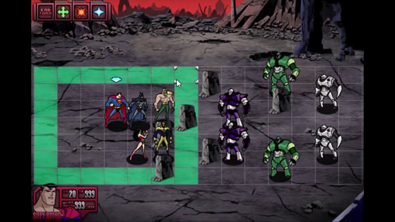 Ye Olde CN Games - Justice League Unlimited: Halls of Injustice