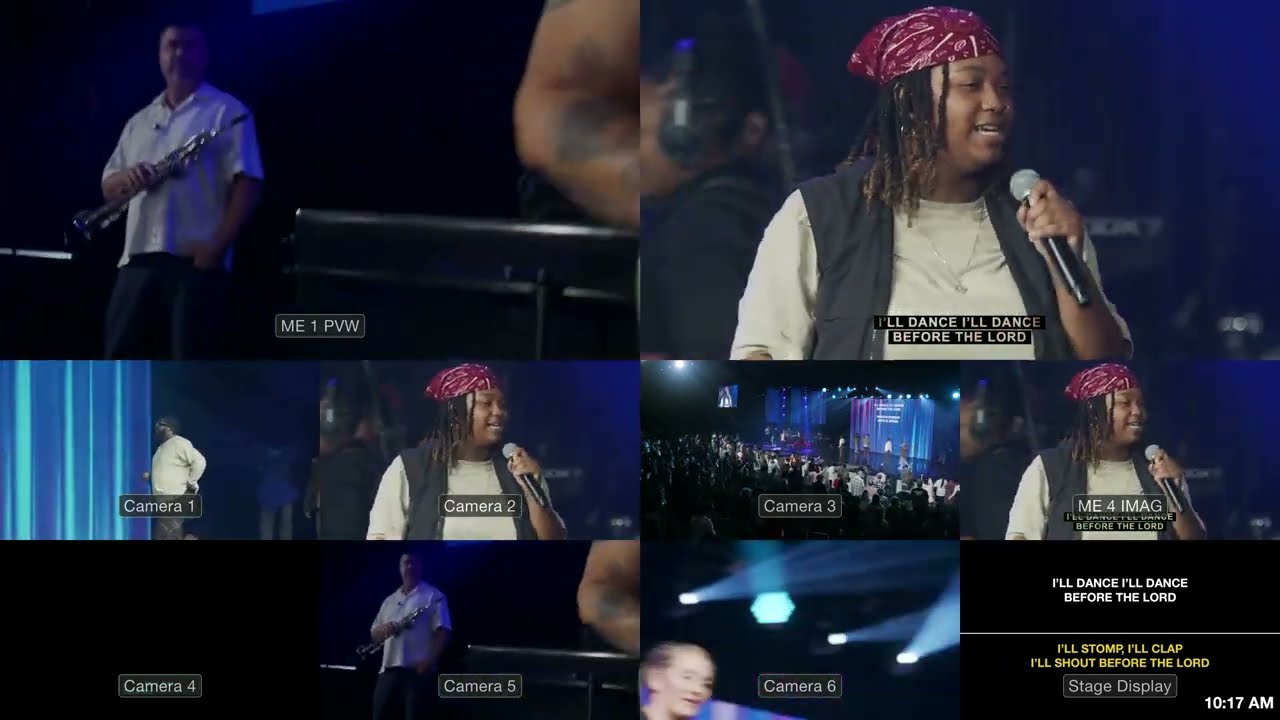 Live Production. Multiview | Blackmagic Cameras | Church Conference