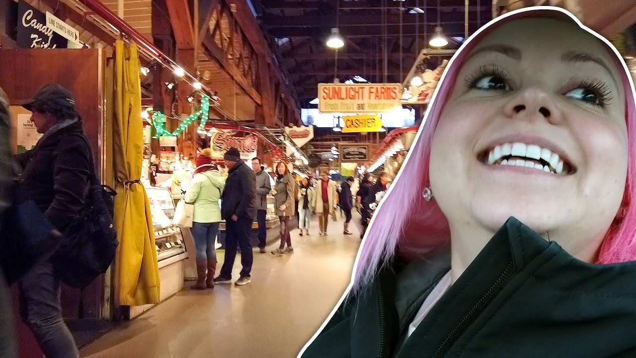 Christmas Shopping at Granville Island
