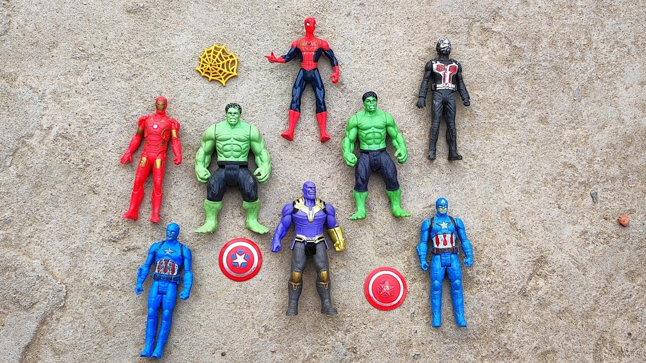 Dekho Bacho! Sare Avengers Ek Sath Dikhe 😍 | Toy World Adventure 🌍 | Tractor, Cars & Dinos 🦕 | Hulk 