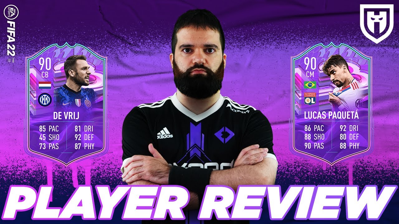 DE VRIJ 90 E PAQUET&Agrave; 90 FUT BIRTHDAY /// FIFA 22 PLAYERS REVIEW
