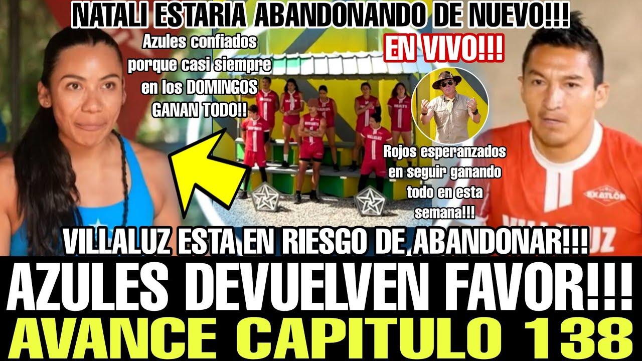 😱 AVANCE 138 EXATLÓN MÉXICO 2026 AZULES DEVUELVEN FAVOR!!! ¿SPOILER EN DUDA? VALERY O VILLALUZ!