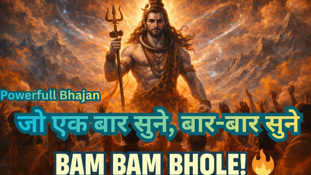 🔴 अगड़ बम बम लहरी | 1 Hour Nonstop Shiv Bhajan | Har Har Mahadev | Powerful Mahakal Bhajan 2026