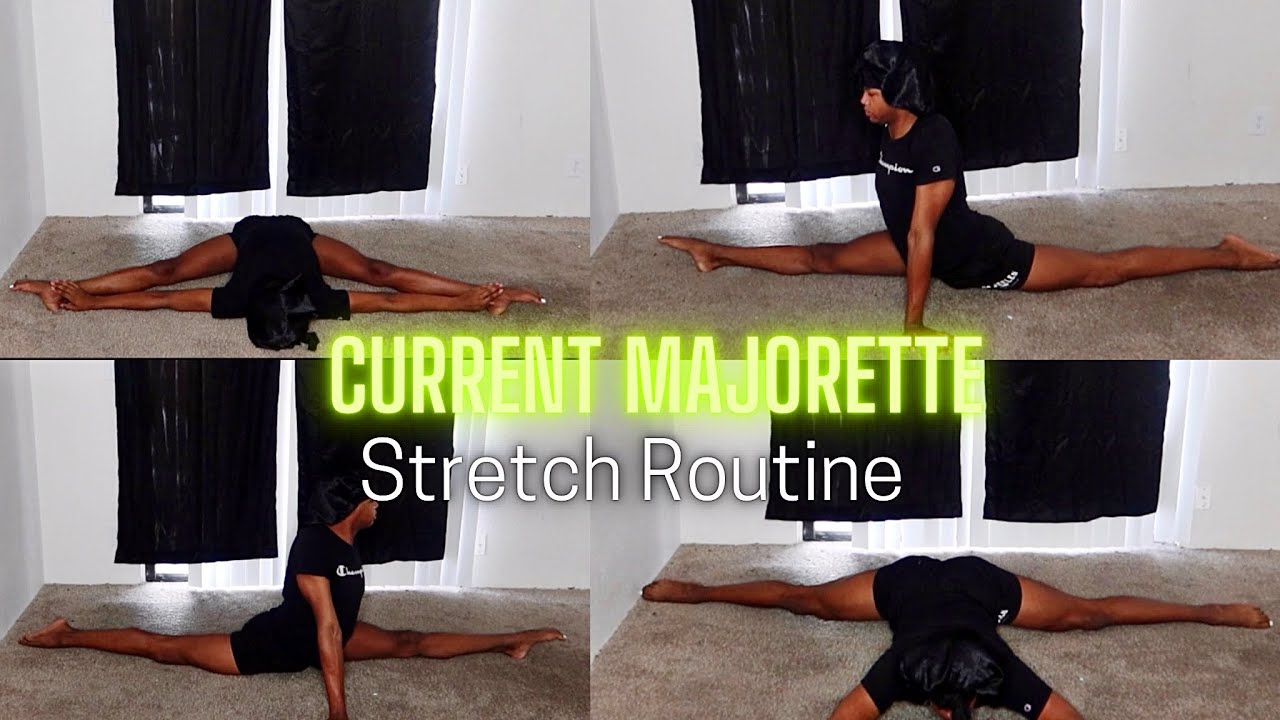 MY NEW CURRENT MAJORETTE STRETCH ROUTINE | IMMEDIATE FLEXIBILITY 2023