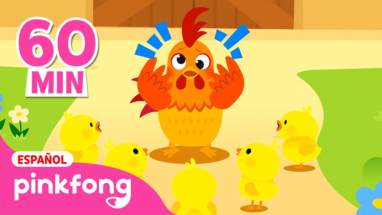 🐔Las Canciones de Animales de la Granja y Más🐴 | Canciones Infantiles | Pinkfong en español