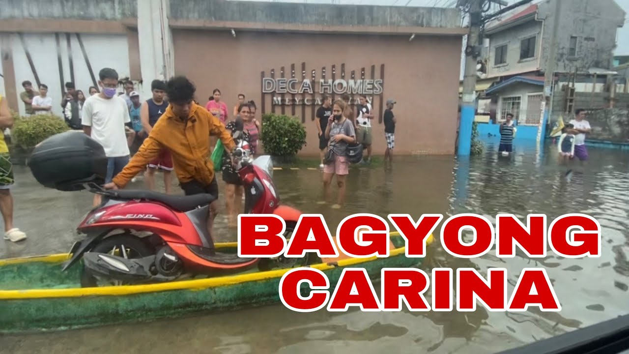 LUBOG SA BAHA | BAGYONG CARINA AT HABAGAT | DECA HOMES MEYCAUAYAN