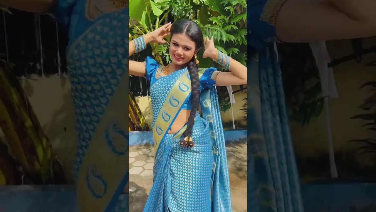kaatrukenna veli serial actress akshitha ashok reels💙vijaytv actress reels💙serialactress dance video