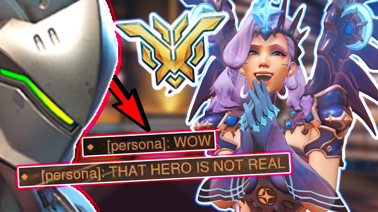 TRIGGERING DPS WITH MY T500 MERCY MOVEMENT - Overwatch 2