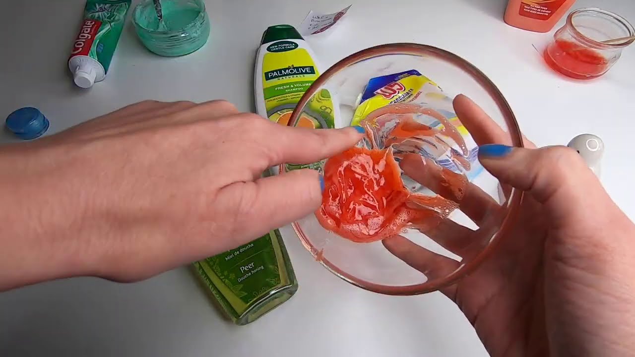 5 recettes de slime sans colle je teste si ça fonctionne