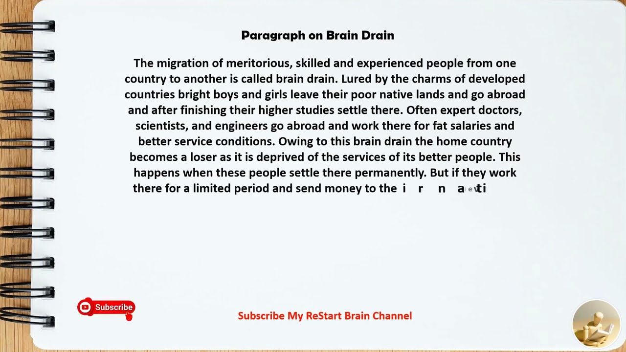 Paragraph on Brain Drain
