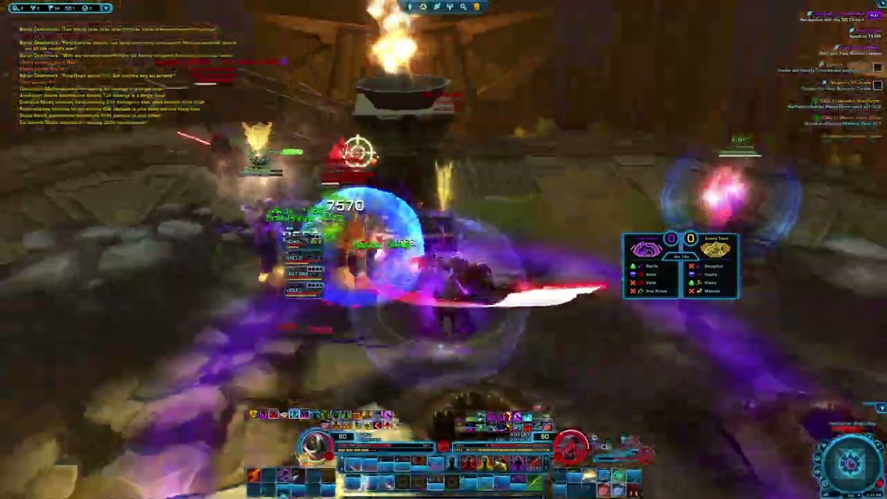 Swtor PvP: Immortal/Defense Juggernaut Tank PvP Gameplay Guide with commentary