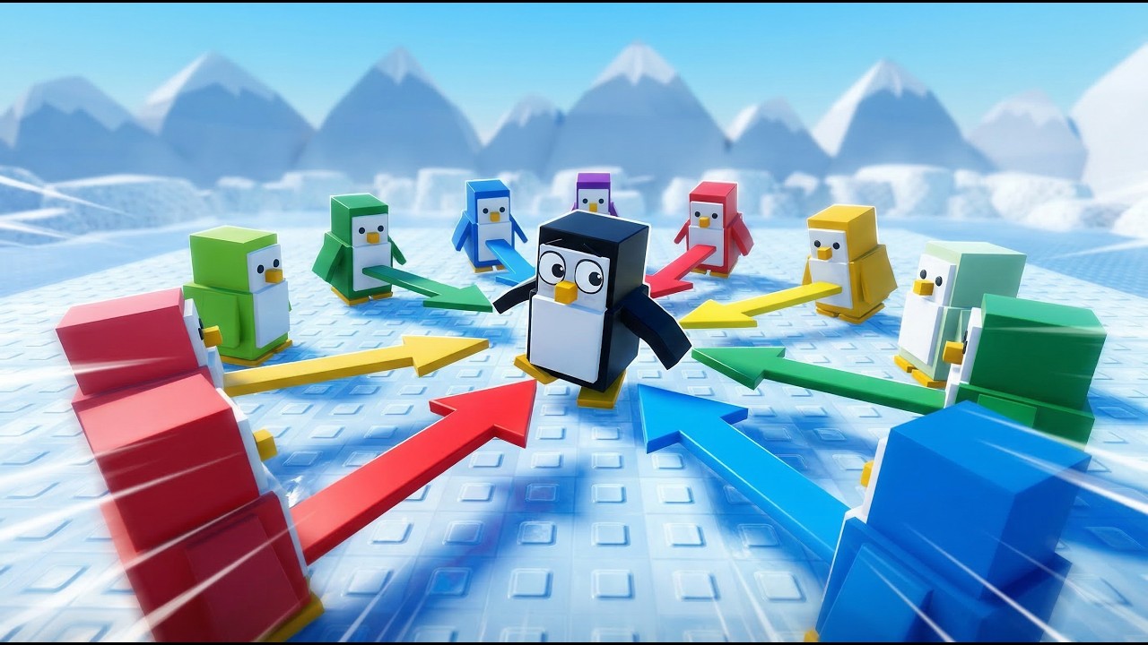 ‏بطريق المضحك في Roblox ￼ Knockout!