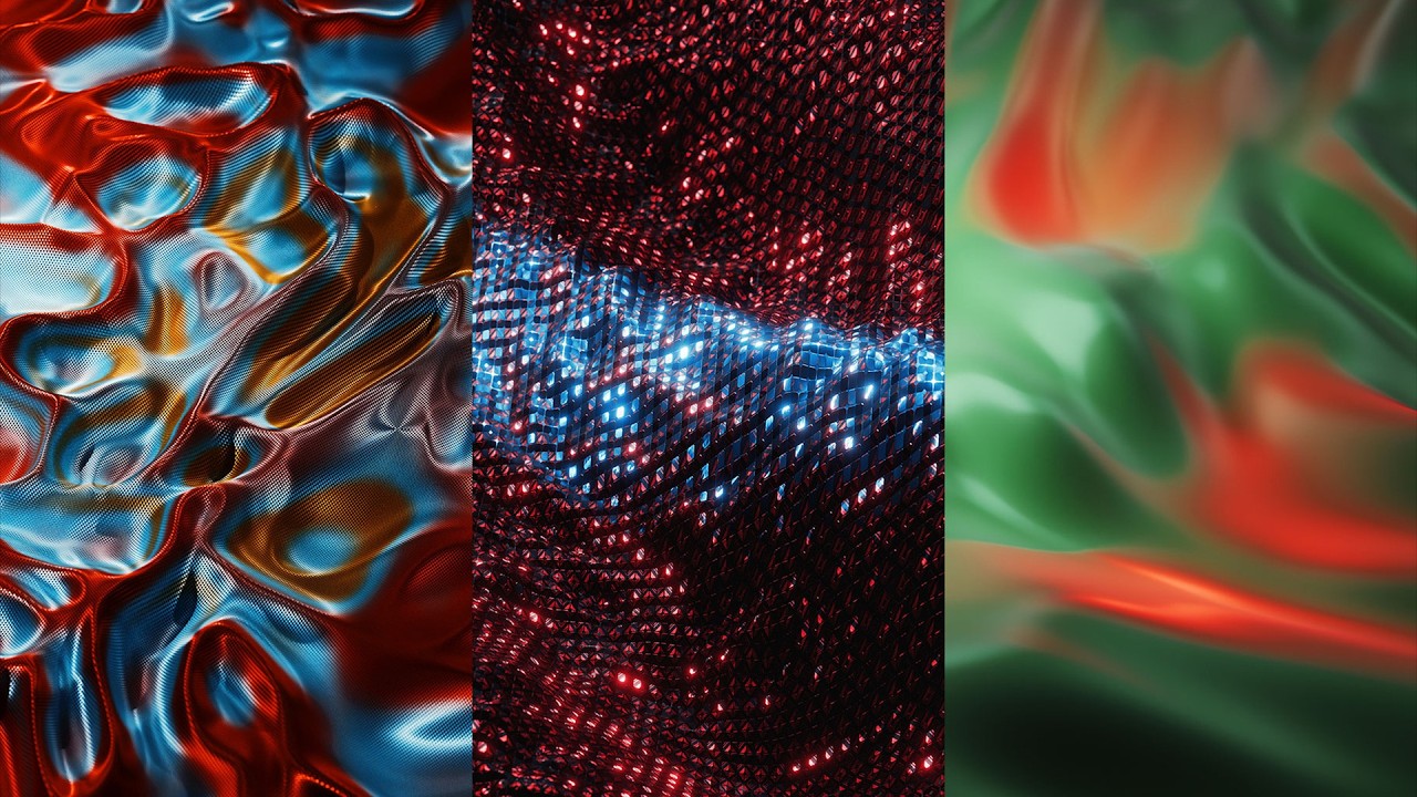 Grid Displacement Series - Free Blender Projects - BBTS 01