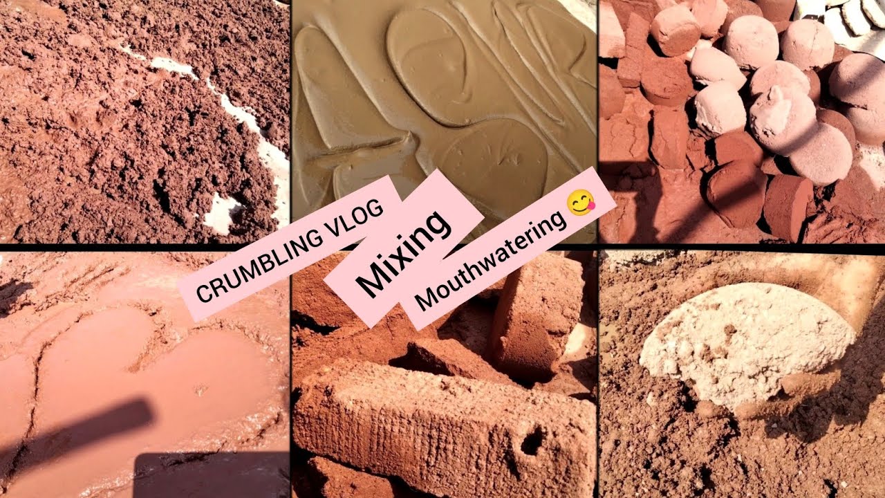 NEW CRUMBLING 😍 VLOG 😍 COMPLETE PROCESS OF MAKING AND MIXING OF ALL THE TEXTURES