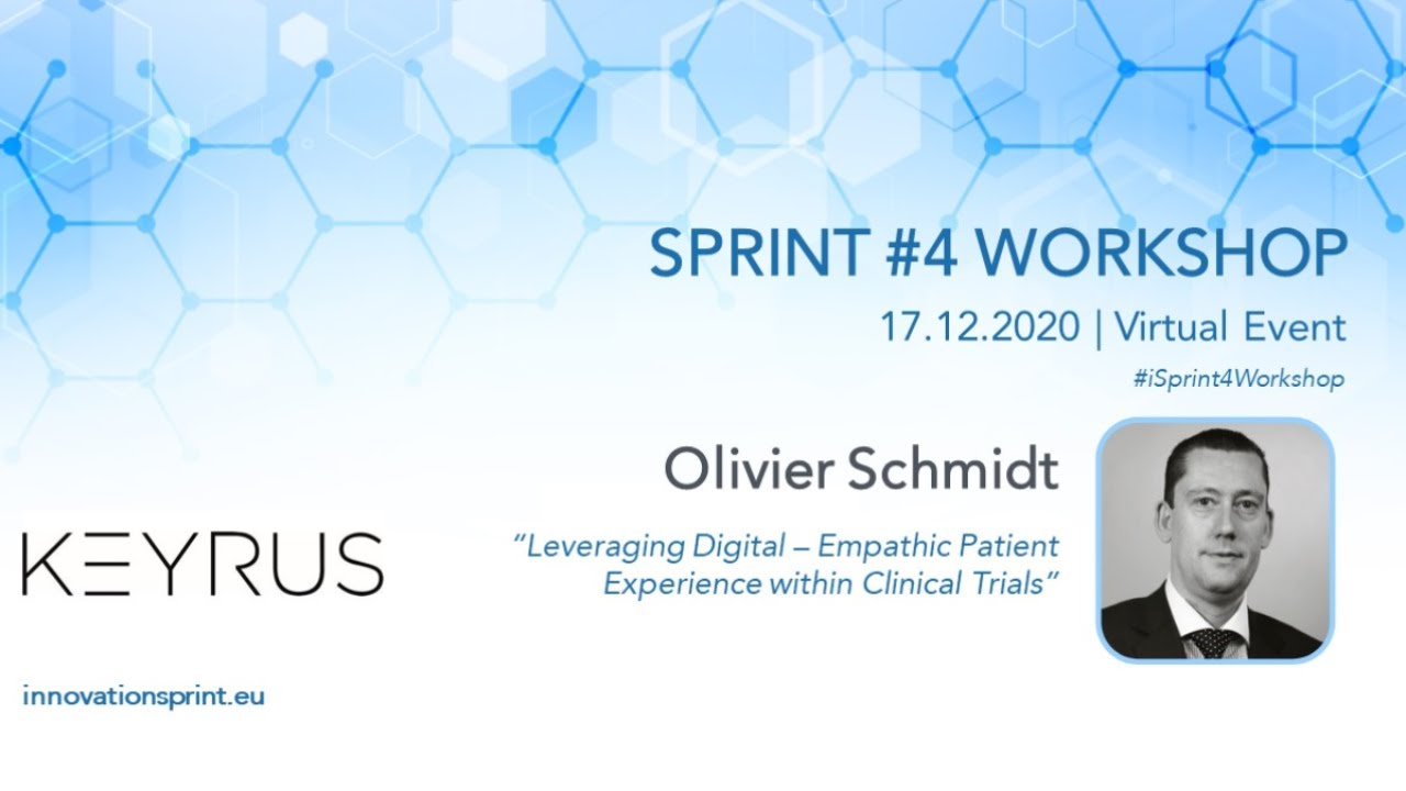 Olivier Schmidt - VP Sales Life Science of KEYRUS | Sprint 4 Workshop