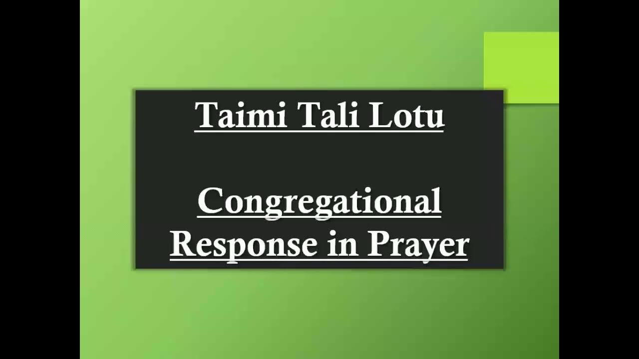 Tongan Evangelical Wesleyan Church Sydney Sunday Service