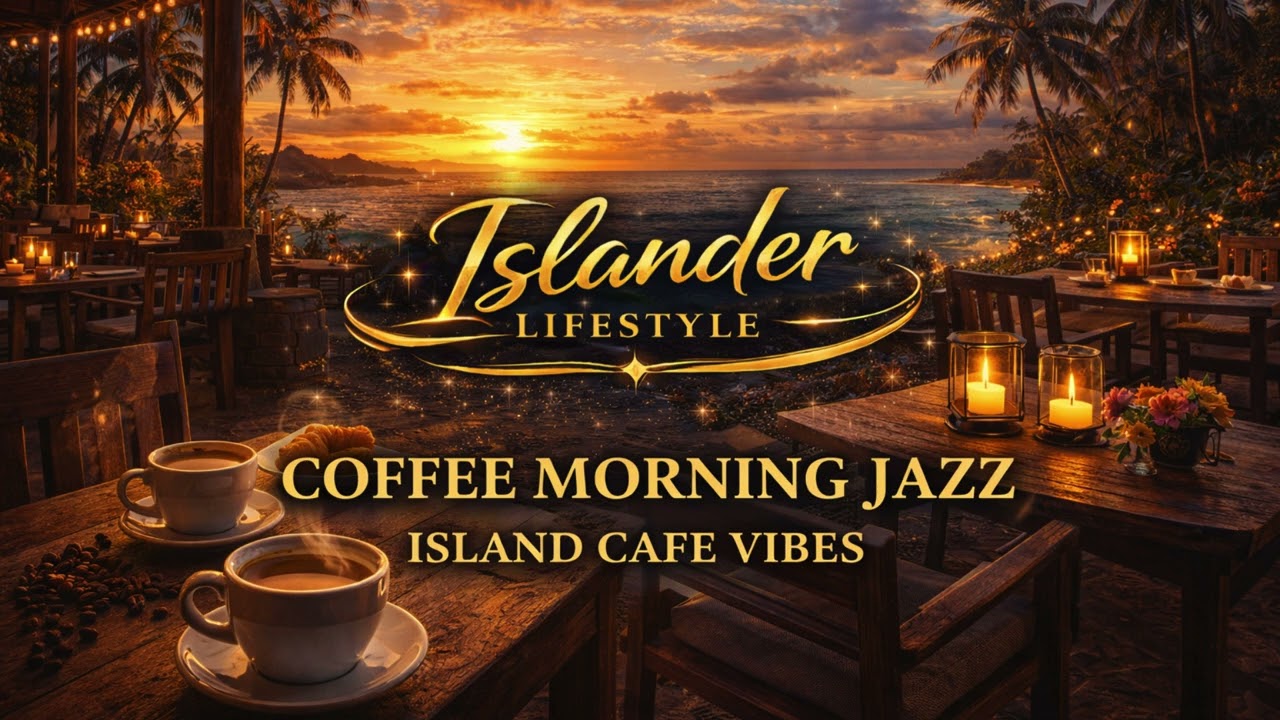 COFFEE MORNING JAZZ – ISLAND CAFE VIBES #SUNSETJAZZ #BEACHJAZZ #ISLANDJAZZ