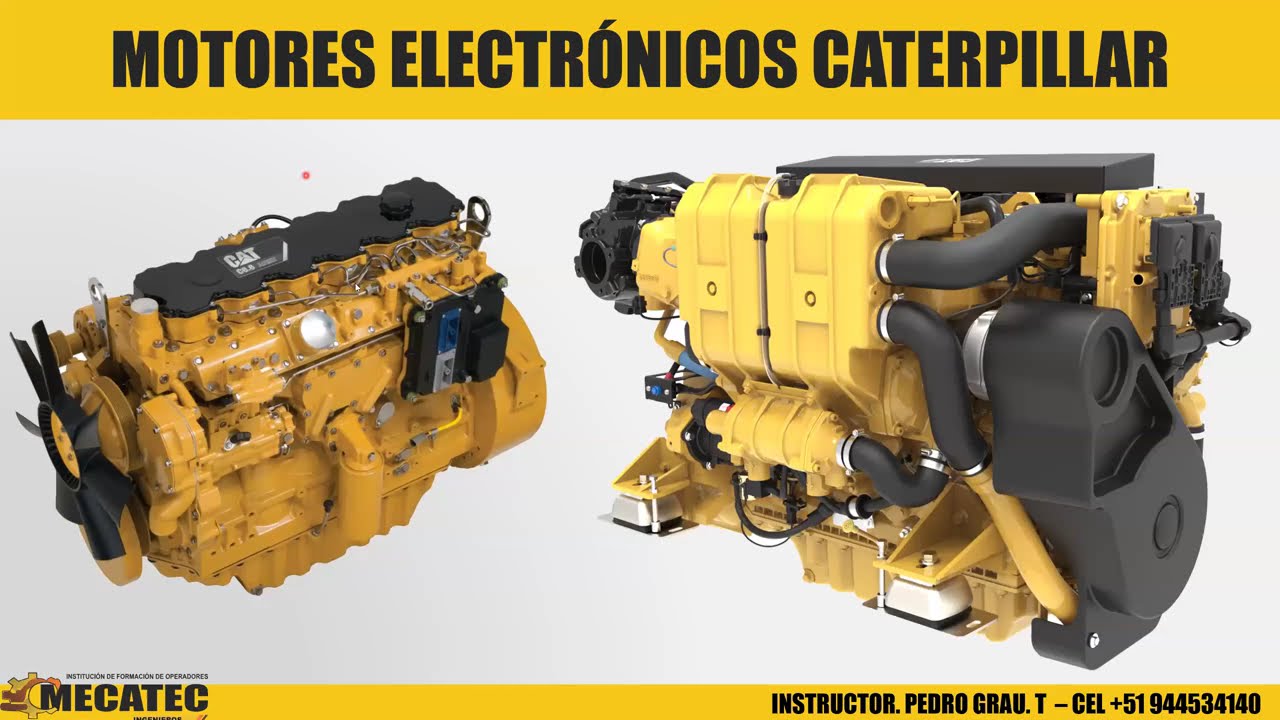 MOTORES CATERPILLAR C4.4 - C6.6