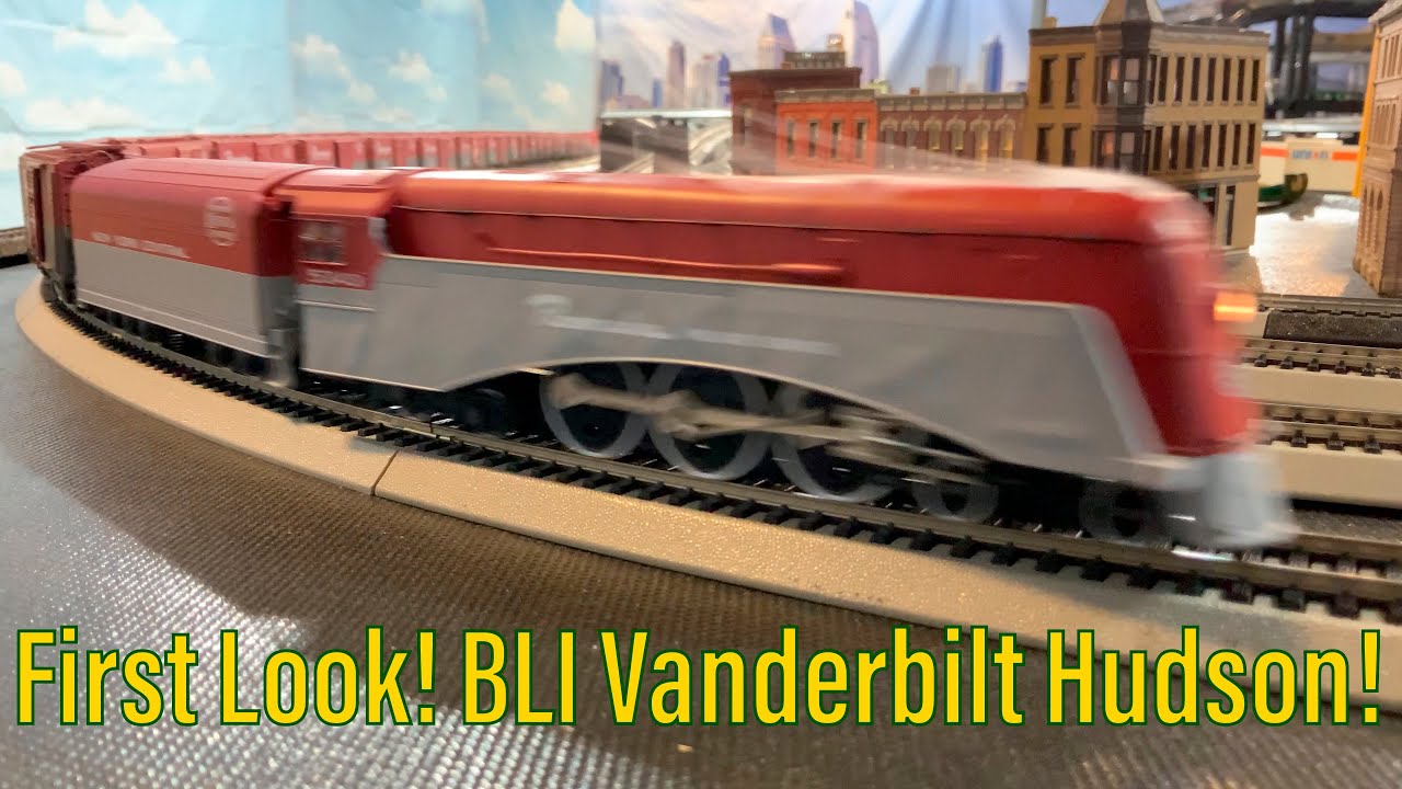 First Look! HO Scale BLI Broadway Limited New York Central Commodore Vanderbilt Hudson (Trainworld)