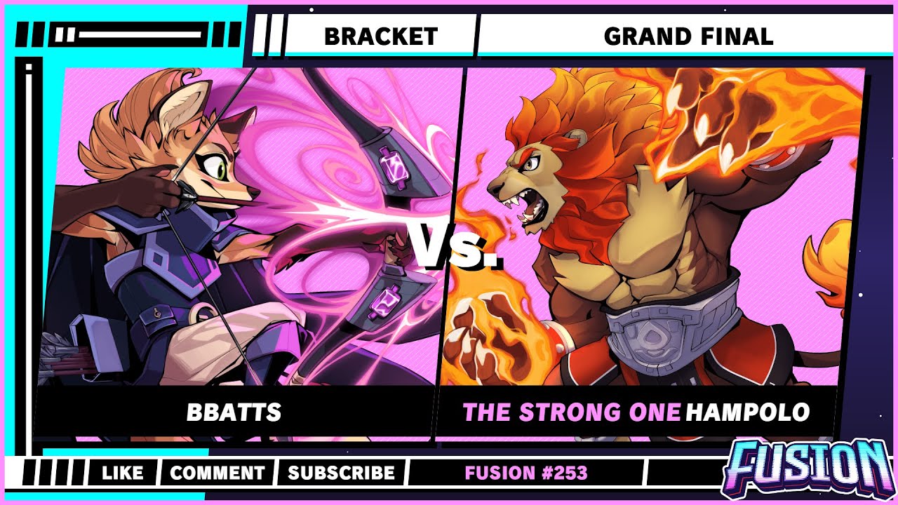 Fusion #253 - Grand Final - Bbatts (Fleet) VS HamPolo (Zetterburn) - Rivals of Aether 2 - Singles