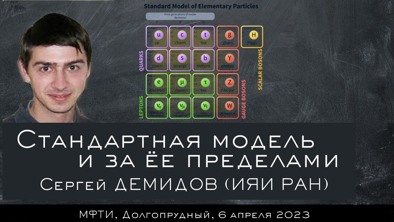 Стандартная модель и за её пределами (С. Демидов)