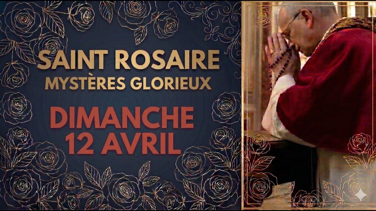 LE TORRENT DE LA GR&Acirc;CE 🌊❤️ : Rosaire du 12 Avril (Sp&eacute;cial Divine Mis&eacute;ricorde)