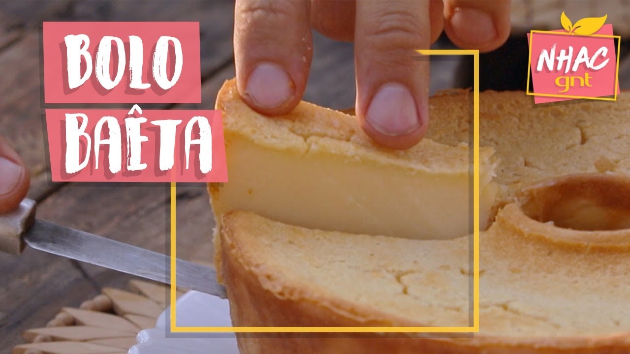 Bolo ba&ecirc;ta: bolo de liquidificador MUITO f&aacute;cil de fazer | Rodrigo Hilbert | Tempero de Fam&iacute;lia