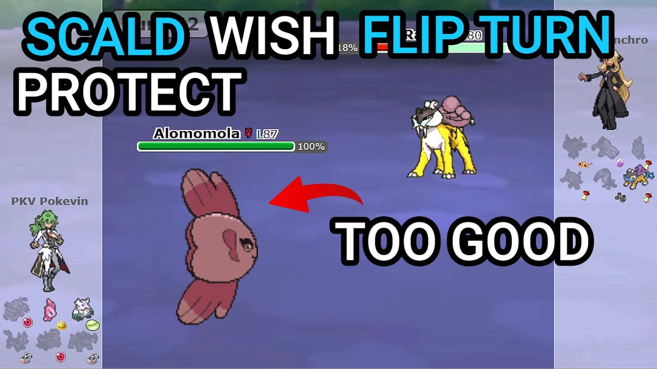 Alomomola Can&rsquo;t Be Stopped! (Pokemon Showdown Random Battles) (High Ladder)