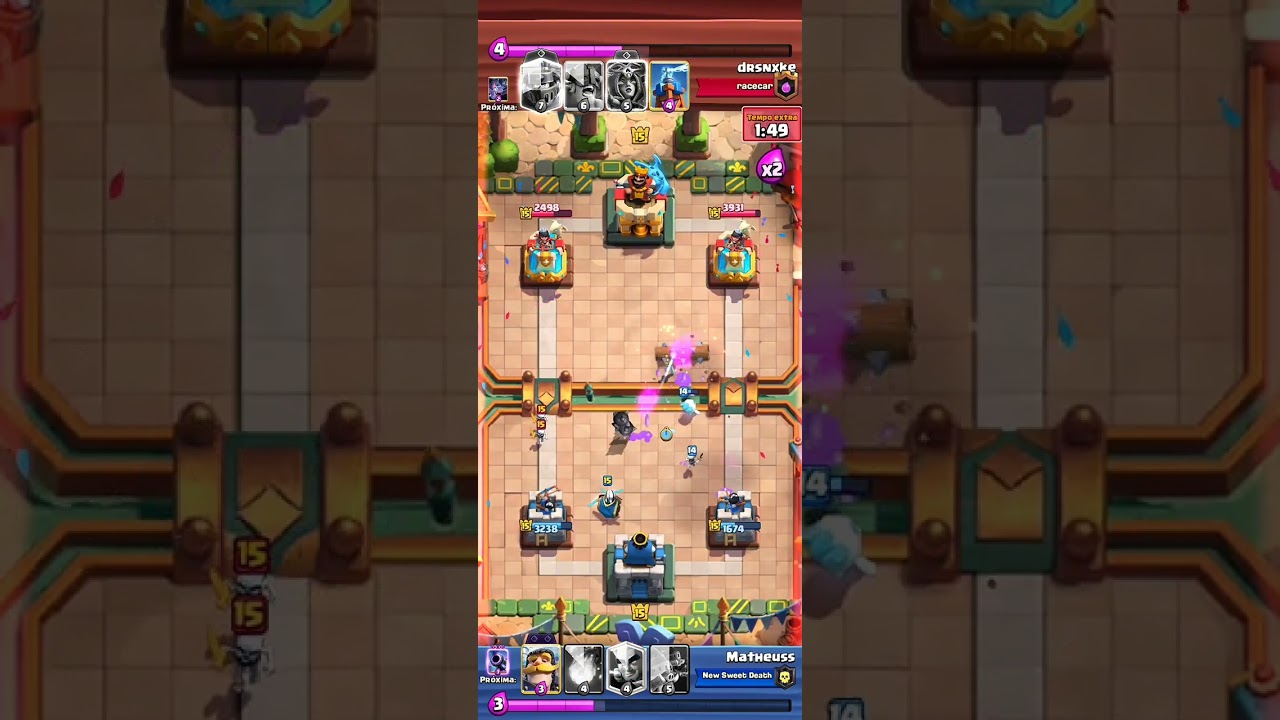Partida Impossível contra deck de MegaGay (usando deck skill com porcos)